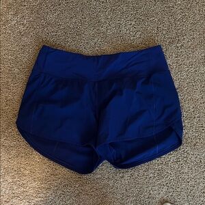 Women's Blue Athletic Shorts